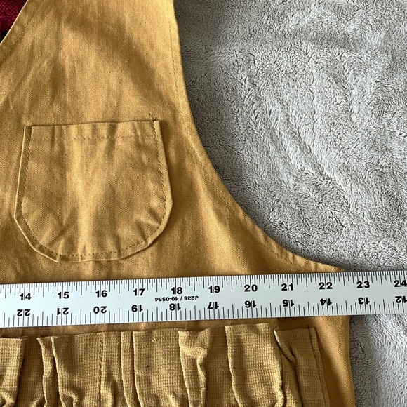 Vintage 50’s 60’s Brush Master Canvas Hunting Vest Men’s Size Medium Sportsman - Picture 9 of 10